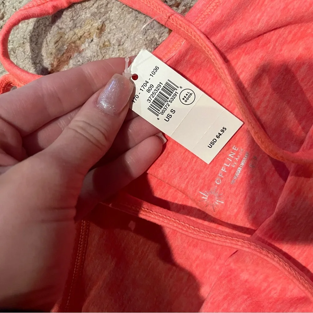 TWO aerie OFFLINE workout dresses with built in biker shorts - Picture 5 of 5